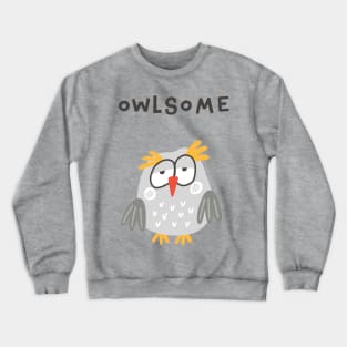 Owlsome Crewneck Sweatshirt